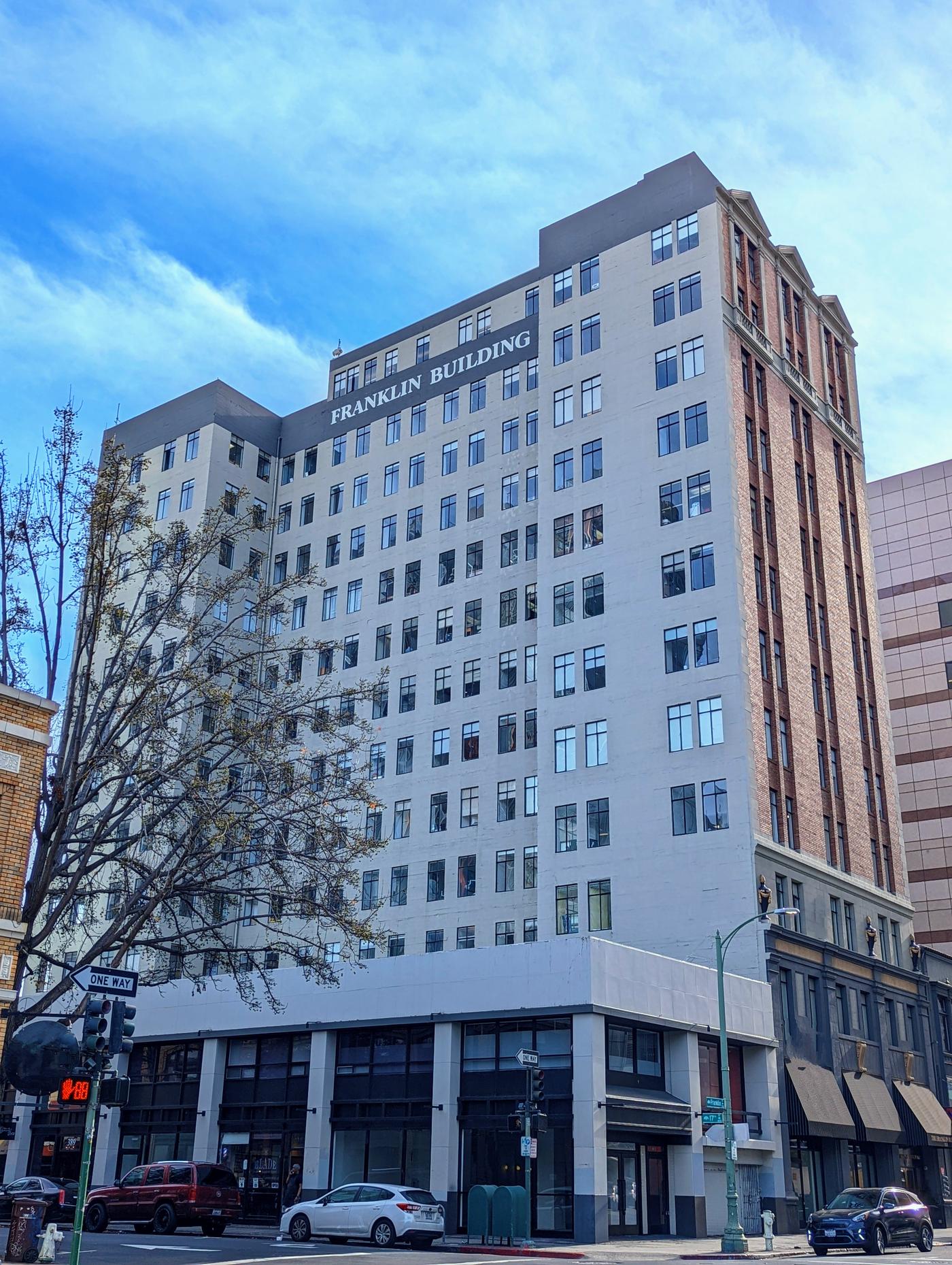 The Franklin Building — 1624 Franklin St Oakland CA, 80788 SF Class B office building, leasing assignment